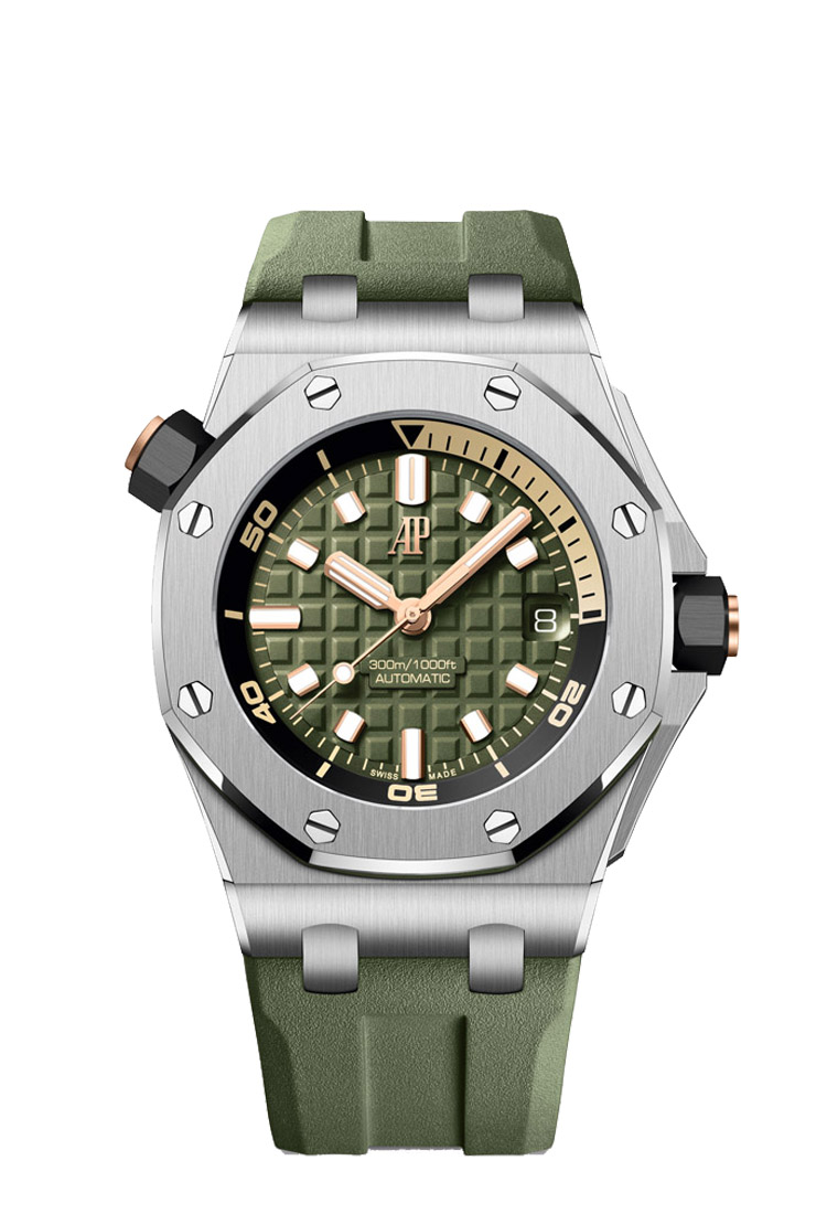 Review AUDEMARS PIGUET ROYAL OAK OFFSHORE Diver 15720ST.OO.A052CA.01 replica watch